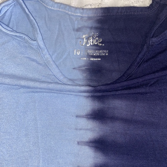 🌸Justice- tie dye short sleeved tee - Picture 3 of 3